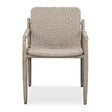 Modern European furniture - Beige Wicker Outdoor Dining Chair - www.oroa.com