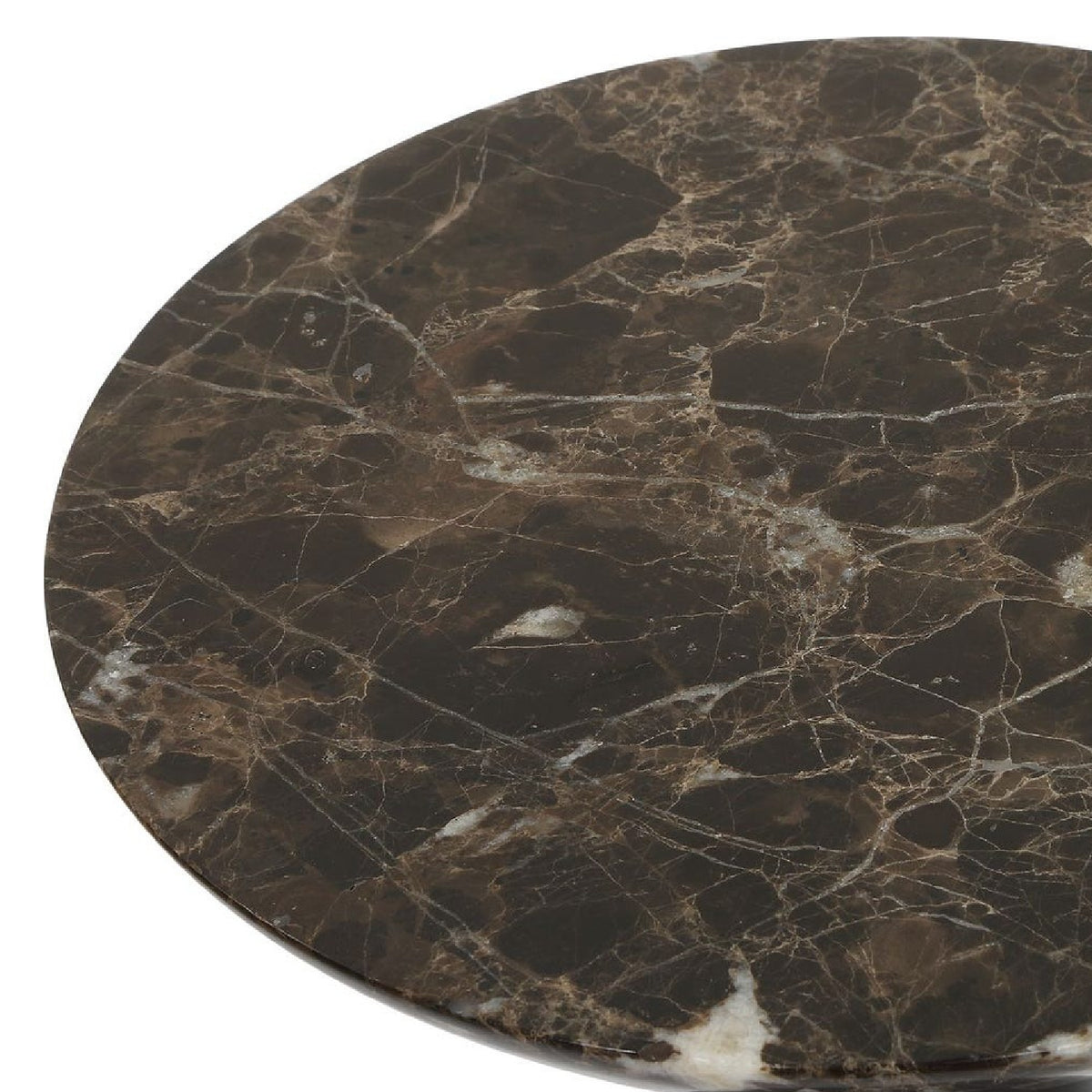 Modern European furniture - Brown Marble Accent Table - www.oroa.com
