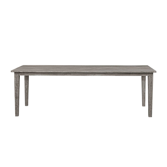 Solid Mahogany Indoor/Outdoor Dining Table by Uttermost Forsyth