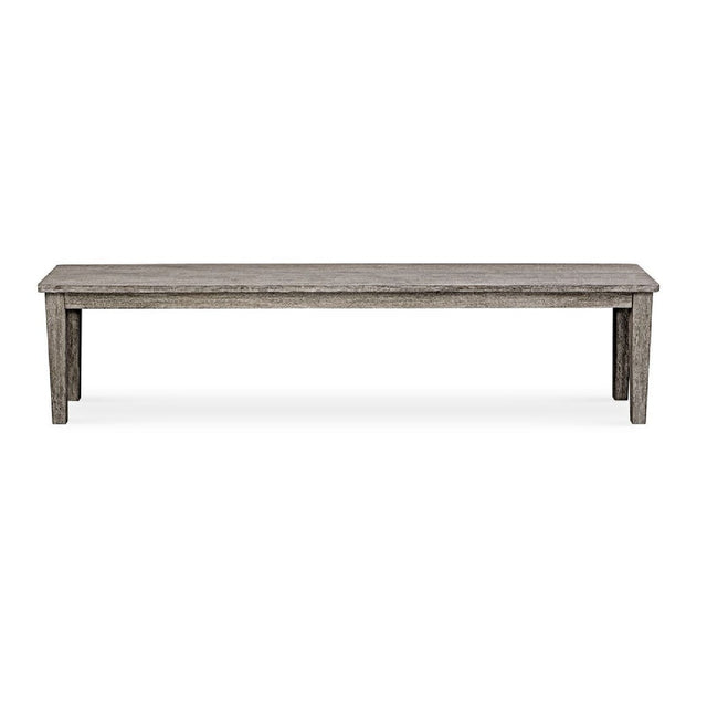 Rustic Gray Mahogany Bench by Uttermost Forsyth
