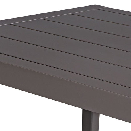 Black Aluminum Indoor/Outdoor Dining Table by Uttermost Polanco, alternate view 5