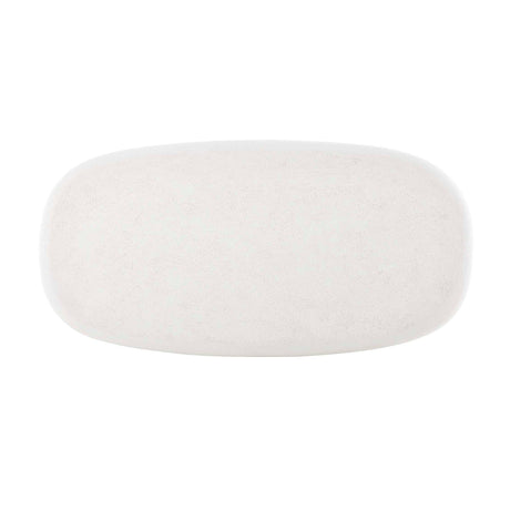 White Concrete Indoor/Outdoor Coffee Table by Uttermost Leyton, alternate view 5
