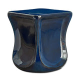 Blue Eartheware Indoor/Outdoor Garden Stool by Uttermost Kaz, alternate view 3