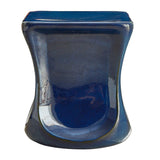 Blue Eartheware Indoor/Outdoor Garden Stool by Uttermost Kaz