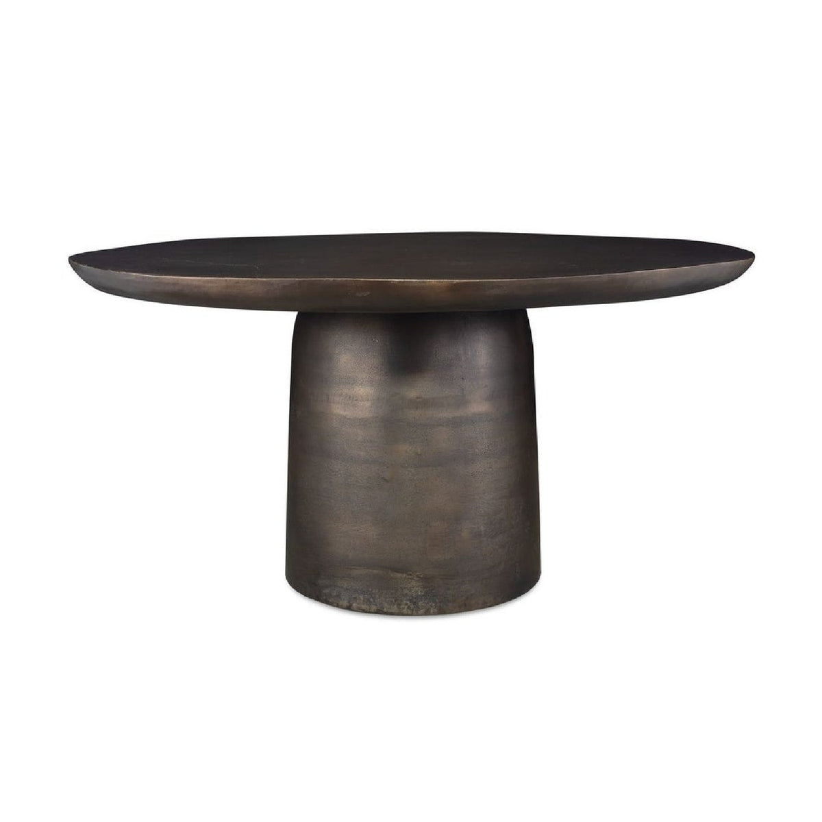 Modern European furniture - Cast Aluminum Indoor/Outdoor Dining Table - www.oroa.com