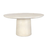 Modern European furniture - Cast Aluminum Indoor/Outdoor Dining Table - www.oroa.com