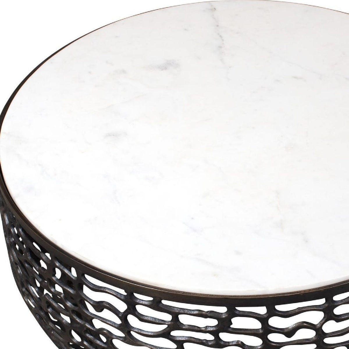 Bronze Base Indoor/Outdoor Coffee Table by Uttermost Sabena, alternate view 3