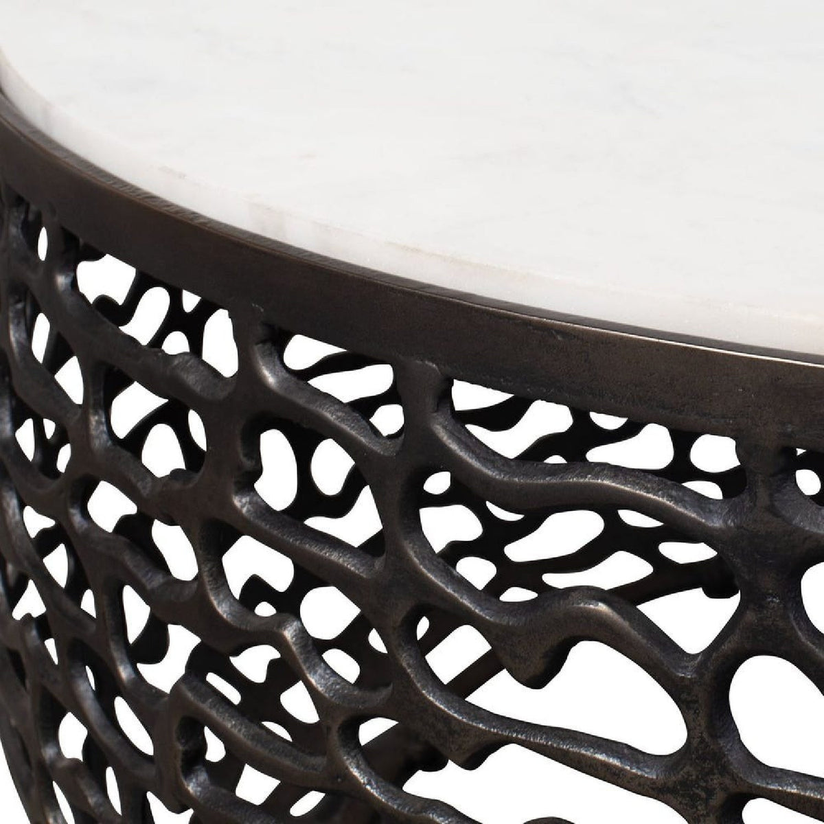 Bronze Base Indoor/Outdoor Coffee Table by Uttermost Sabena, alternate view 5