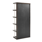 Modern European furniture - Dark Oak Bookshelf - www.oroa.com