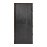 Modern European furniture - Dark Oak Bookshelf - www.oroa.com