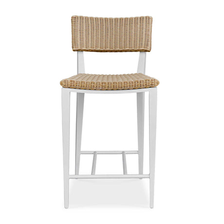 Modern European furniture - Wicker Outdoor Counter Stool - www.oroa.com