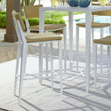 Modern European furniture - Wicker Outdoor Bar Stool - www.oroa.com