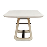 White Rectangular Indoor/Outdoor Dining Table by Uttermost Circa, alternate view 4