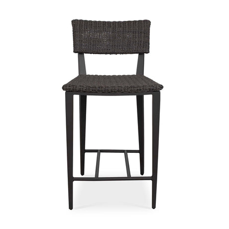 Modern European furniture - Wicker Outdoor Counter Stool - www.oroa.com