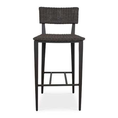 Modern European furniture - Wicker Outdoor Bar Stool - www.oroa.com