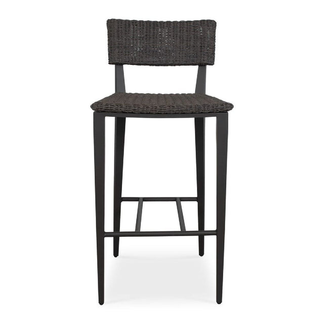 Modern European furniture - Wicker Outdoor Bar Stool - www.oroa.com
