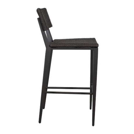 Modern European furniture - Wicker Outdoor Bar Stool - www.oroa.com