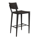 Modern European furniture - Wicker Outdoor Bar Stool - www.oroa.com