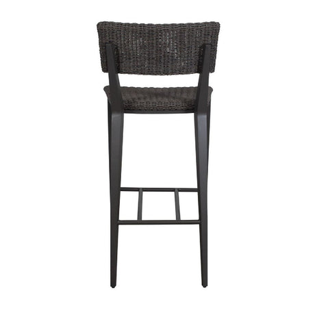 Modern European furniture - Wicker Outdoor Bar Stool - www.oroa.com