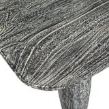 Hand-Carved Suar Wood Bench by Uttermost Fade to Black, alternate view 5