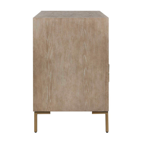 Light Oak 2-Drawer Side Table by Uttermost Alessia, alternate view 5