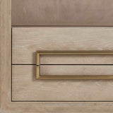 Modern European furniture - Light Oak 2-Drawer Bookshelf - www.oroa.com