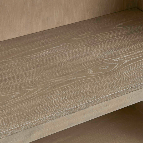 Modern European furniture - Light Oak 2-Drawer Bookshelf - www.oroa.com