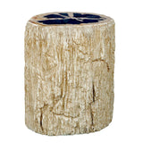 Petrified Wood Indoor/Outdoor Accent Table by Uttermost Arco, alternate view 3