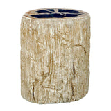 Petrified Wood Indoor/Outdoor Accent Table by Uttermost Arco, alternate view 4