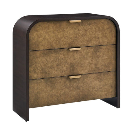 Two-Toned Oak 3-Drawer Chest by Uttermost Byrams
