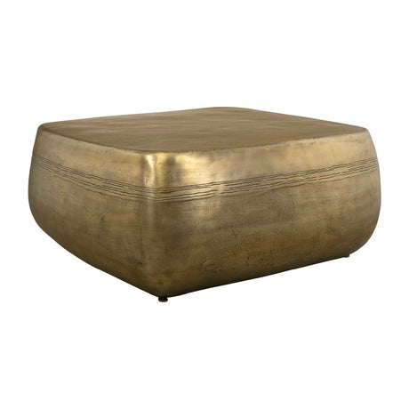 Modern European furniture - Aged Brass Indoor/Outdoor Coffee Table - www.oroa.com