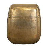 Modern European furniture - Aged Brass Indoor/Outdoor Side Table - www.oroa.com