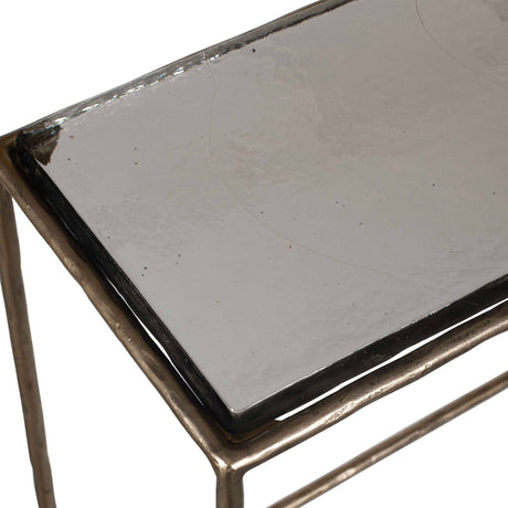 Modern European furniture - Cast Glass Console Table - www.oroa.com