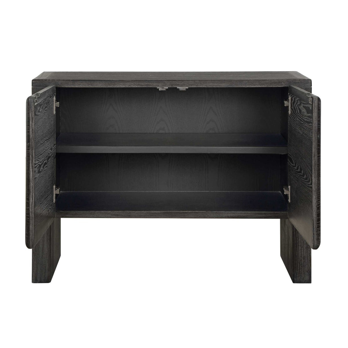 Elm Wood 2-Door Cabinet by Uttermost Bierk, alternate view 3