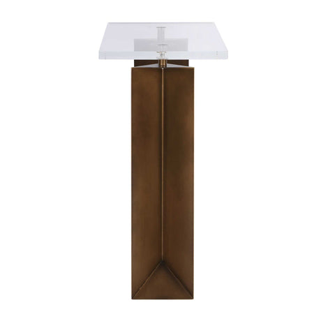 Clear Top Side Table by Uttermost McElroy, alternate view 5