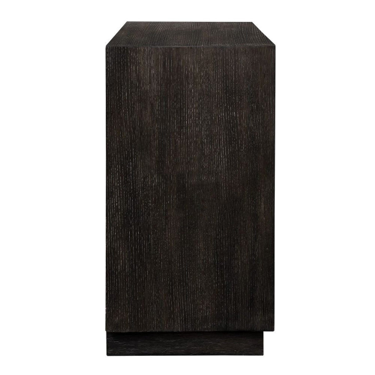 Black Oak Chevron 3-Drawer Chest by Uttermost Faulkner, alternate view 5
