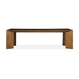 Black Concrete Top Dining Table by Uttermost Kelvin