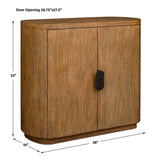 Mindi Wood 2-Door Cabinet by Uttermost Newell, alternate view 9