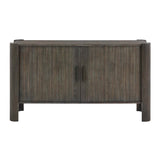 Gray Wooden Sliding Door Cabinet by Uttermost Drury