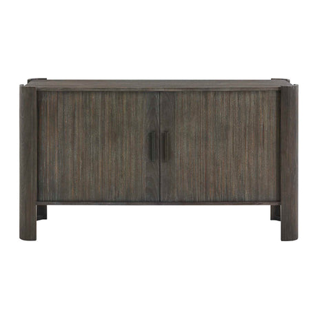 Gray Wooden Sliding Door Cabinet by Uttermost Drury
