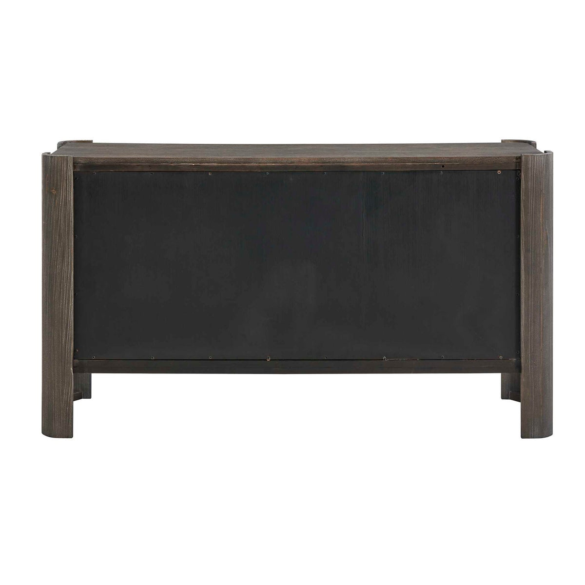 Gray Wooden Sliding Door Cabinet by Uttermost Drury, alternate view 6
