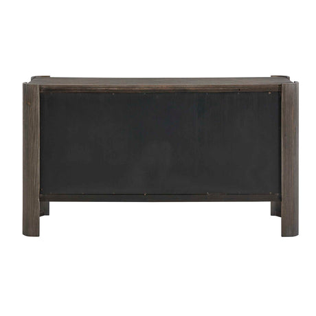 Gray Wooden Sliding Door Cabinet by Uttermost Drury, alternate view 6