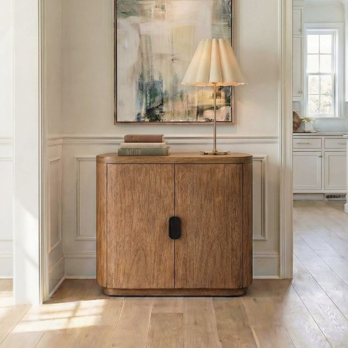 Mindi Wood 2-Door Cabinet by Uttermost Newell, alternate view 2