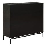 Black Fir Wood 2-Door Cabinet by Uttermost Briseis, alternate view 5