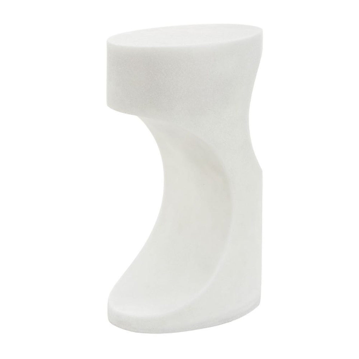 White Stone Indoor/Outdoor Accent Table by Uttermost Stevie, alternate view 4