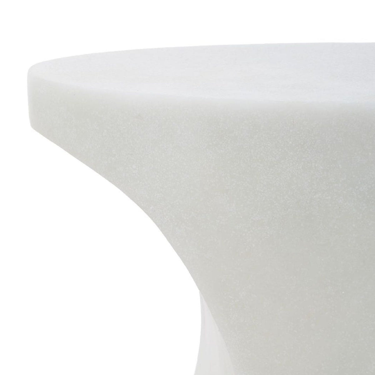 White Stone Indoor/Outdoor Accent Table by Uttermost Stevie, alternate view 7