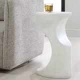 White Stone Indoor/Outdoor Accent Table by Uttermost Stevie, alternate view 8