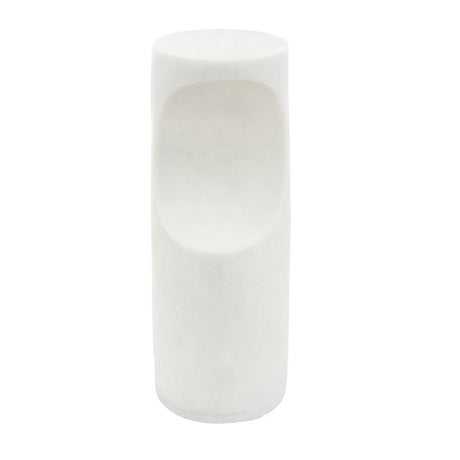 White Stone Indoor/Outdoor Accent Table by Uttermost Stevie, alternate view 5