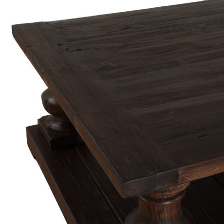 Dark Fir Wood Coffee Table by Uttermost Stratford, alternate view 5