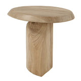 Modern European furniture - Oval Oak Side Table - www.oroa.com